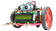 robotics with AVR kit front 